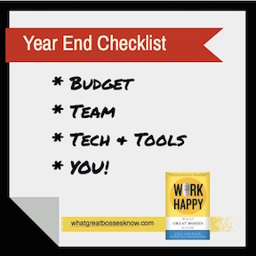 Year End Checklist